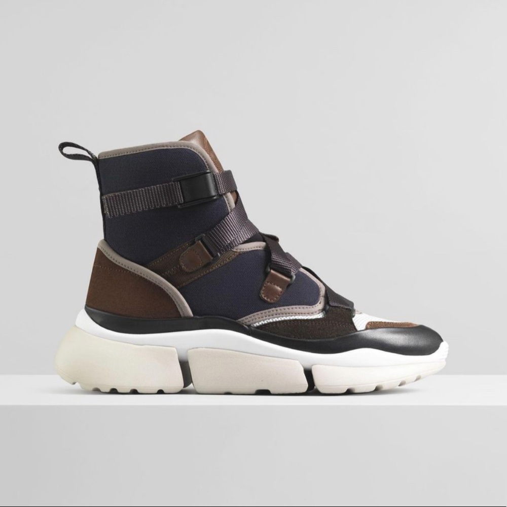 CHLOÉ SONNIE HIGH TOP SNEAKER 39